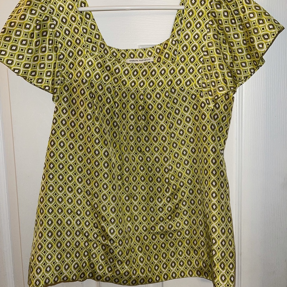 Pretty green top! From banana republic